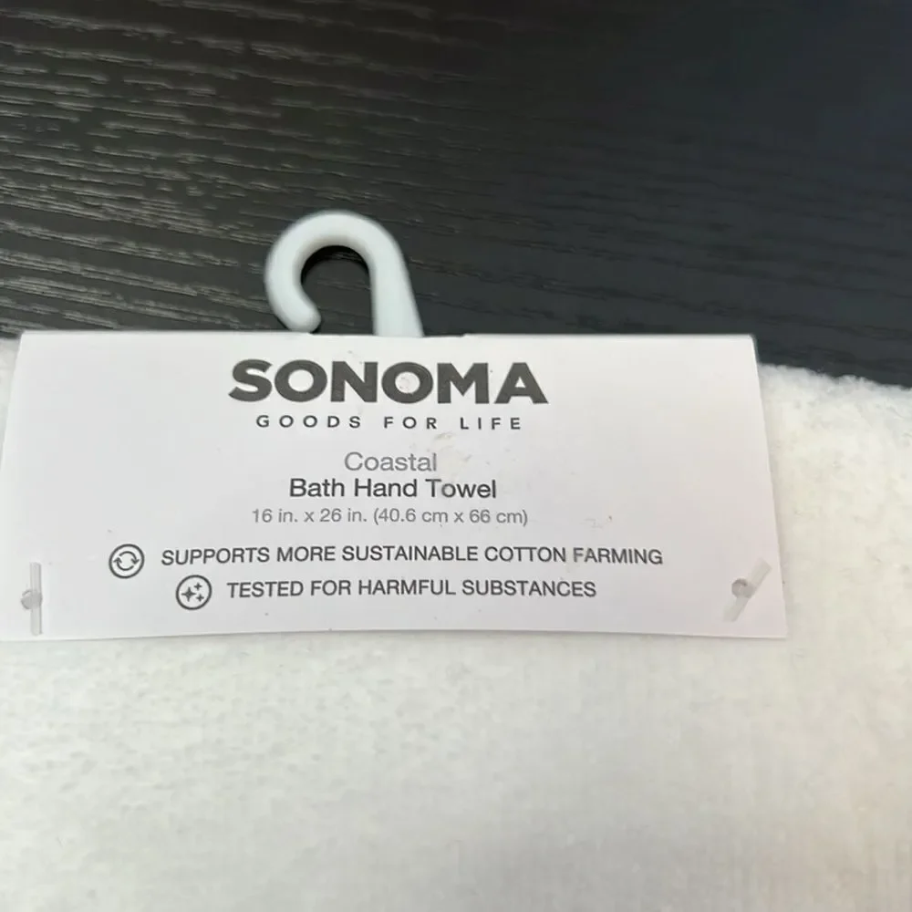 Sonoma Brand Goods for Life Coastal Bath Hand Towel